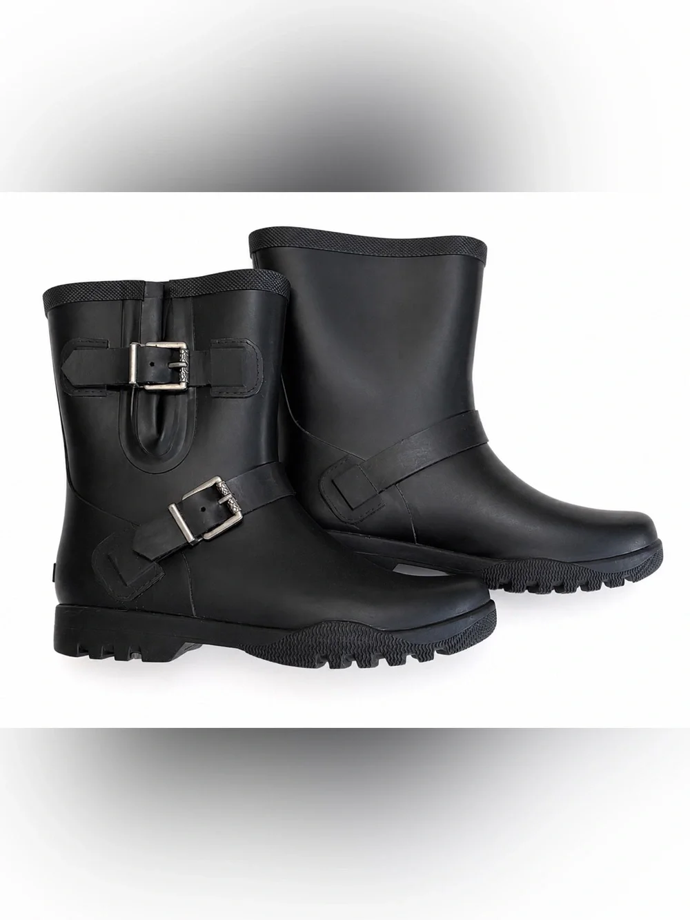 Sperry Waterproof Rubber Rain Boots Black Size 7 Women’s